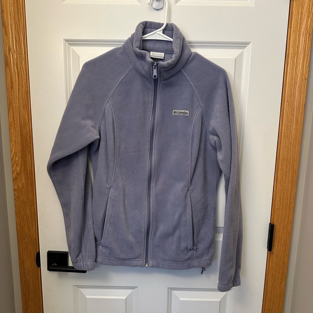 Columbia Lavender Fleece Jacket - Ladies Large